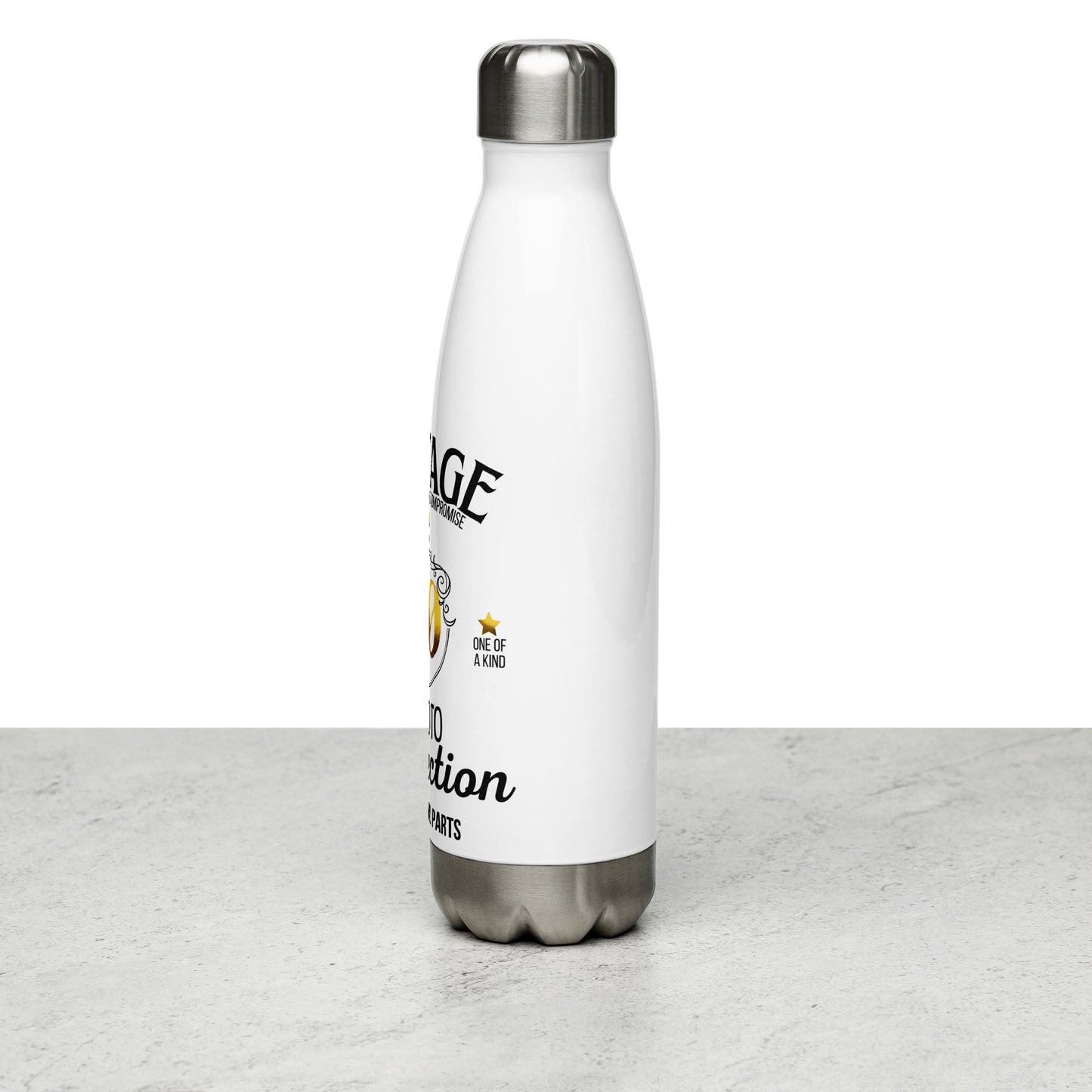 40th Birthday Stainless Steel Water Bottle