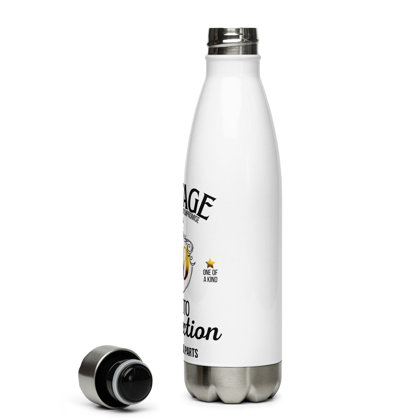 40th Birthday Stainless Steel Water Bottle