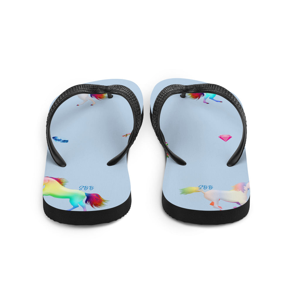 Unicorn Flip-Flops