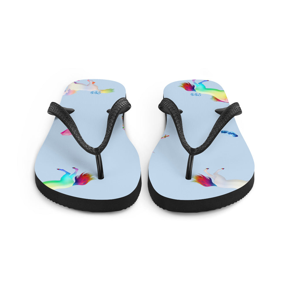 Unicorn Flip-Flops