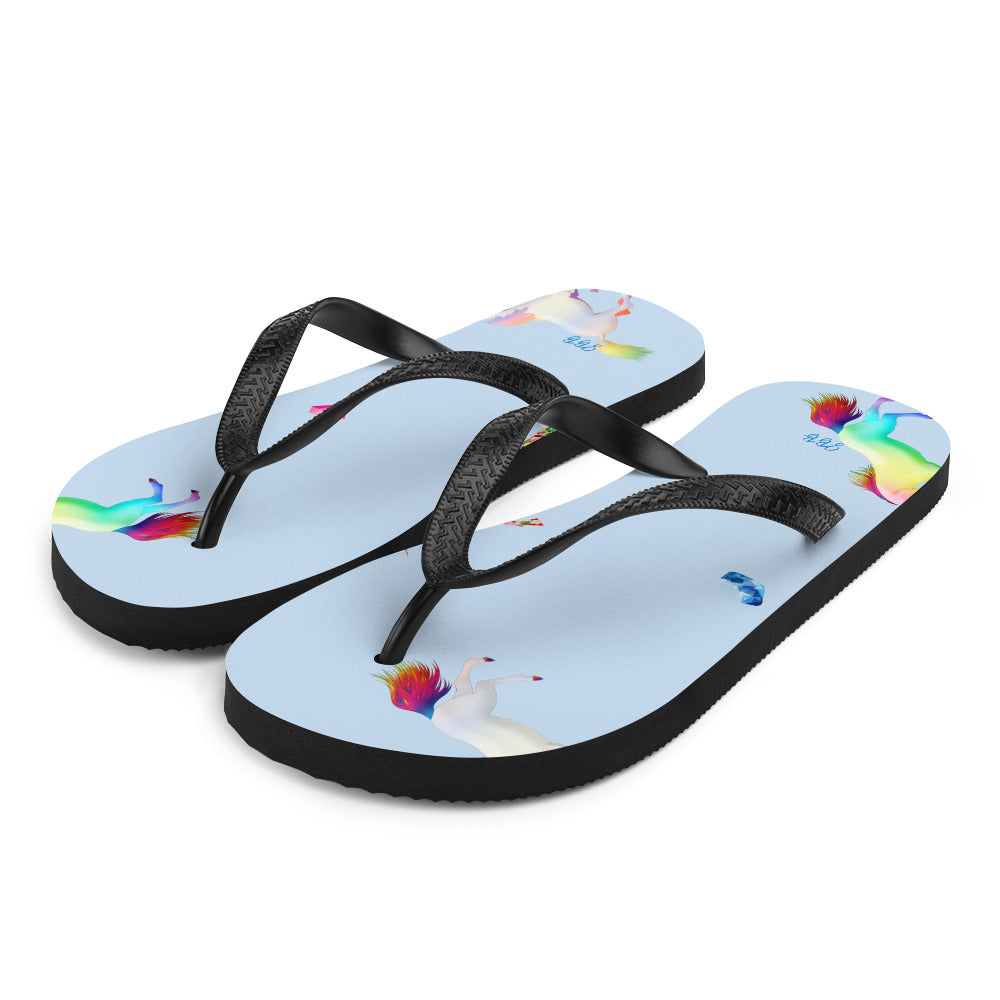 Unicorn Flip-Flops