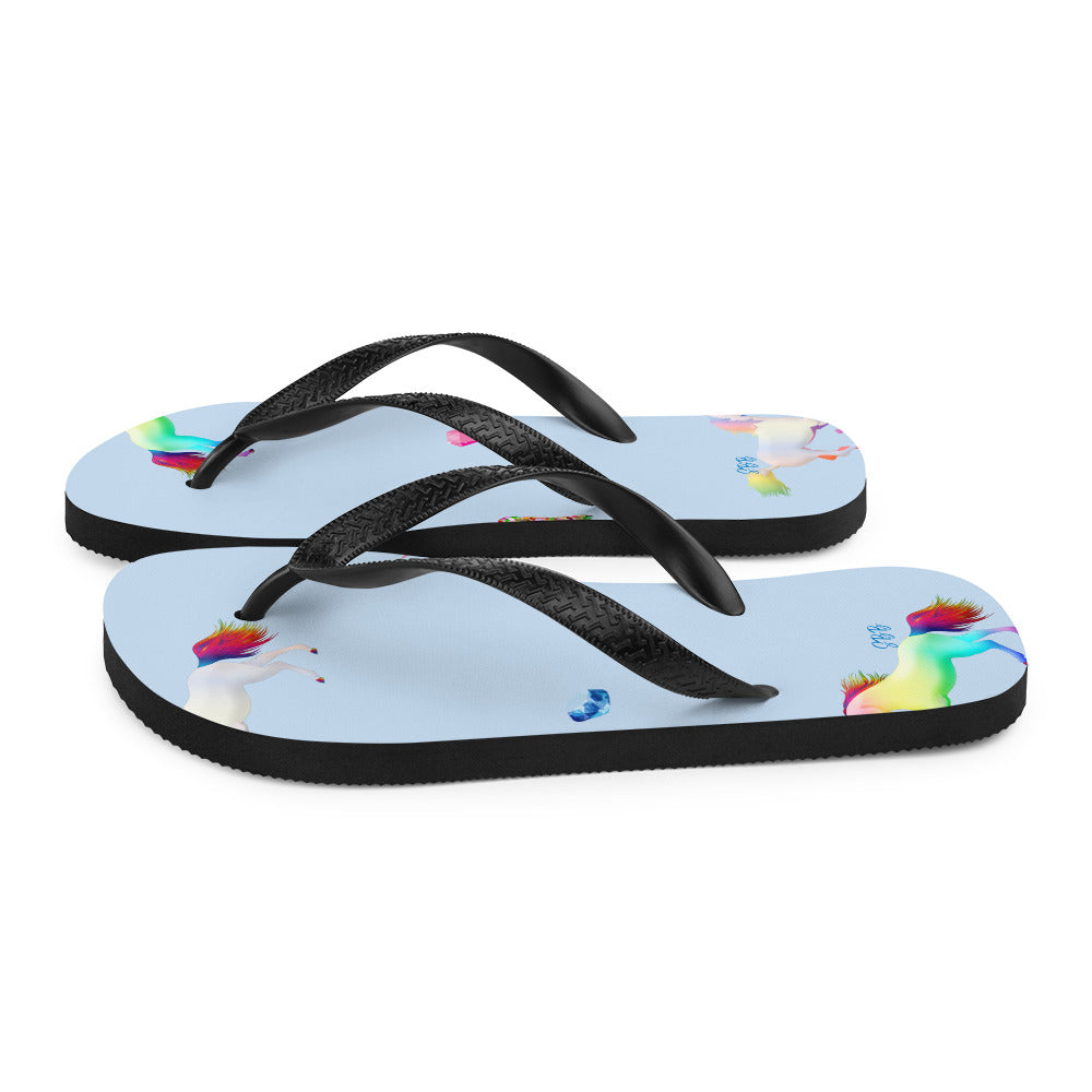 Unicorn Flip-Flops