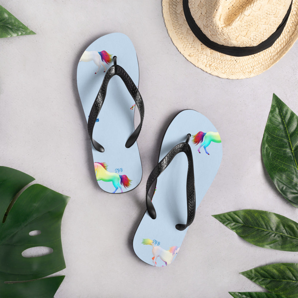 Unicorn Flip-Flops