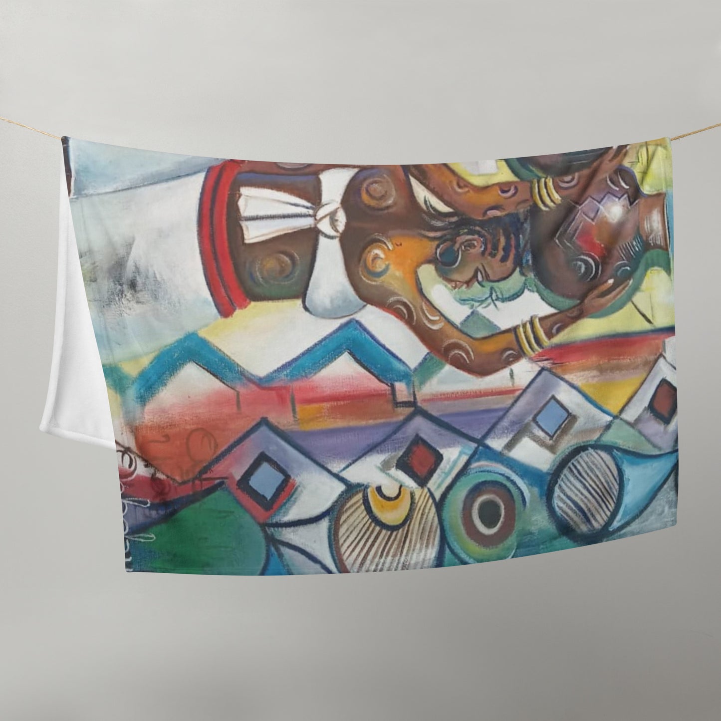 Art Print Harmony Throw Blanket