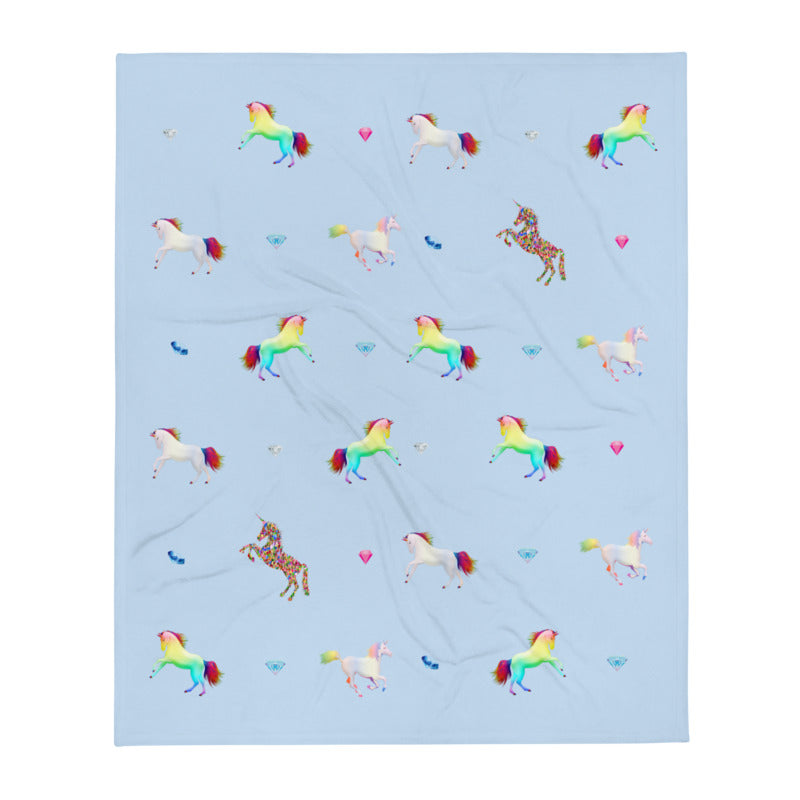 Unicorn Throw Blanket