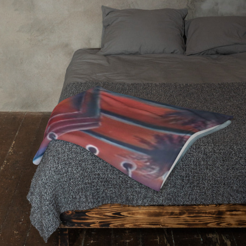 Art Print Harmony Throw Blanket