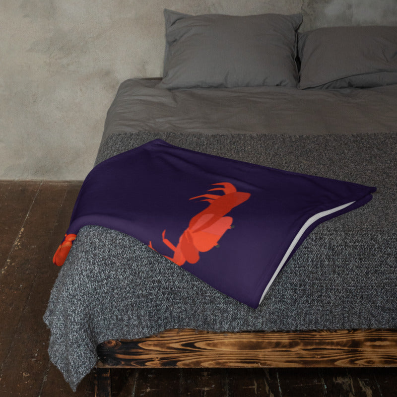 Crab Throw Blanket