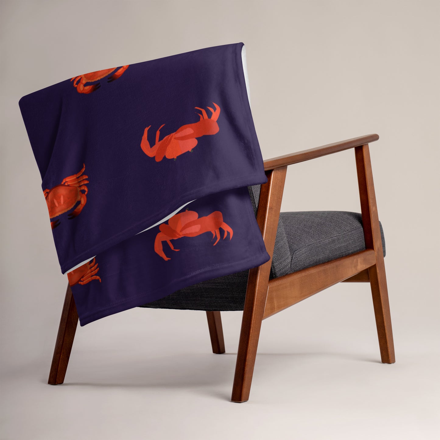 Crab Throw Blanket