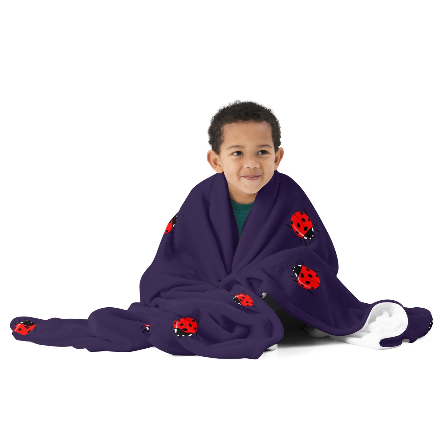 Ladybird Throw Blanket