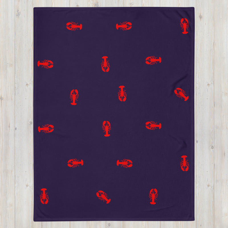 Lobster Throw Blanket