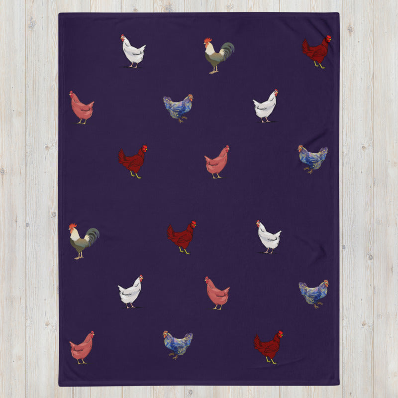 Chicken Throw Blanket