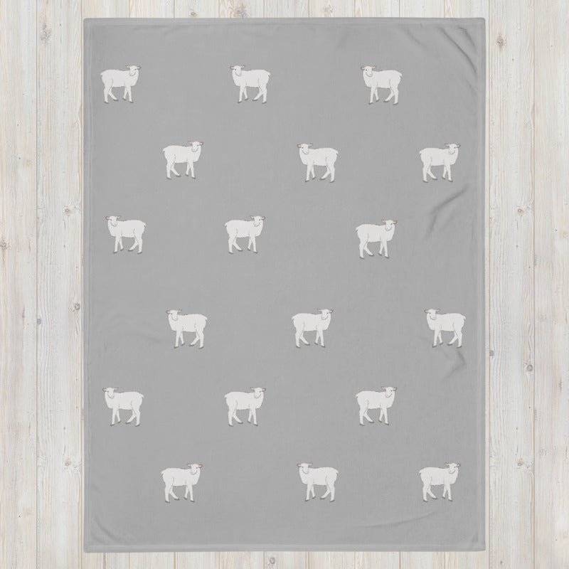 Sheep Throw Blanket