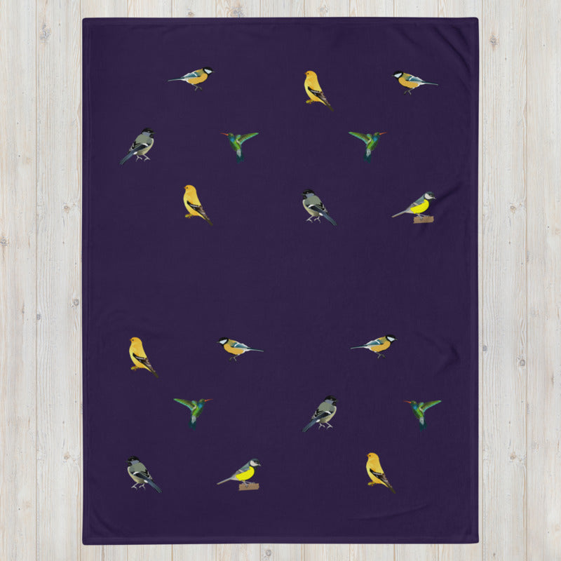 Bird Throw Blanket