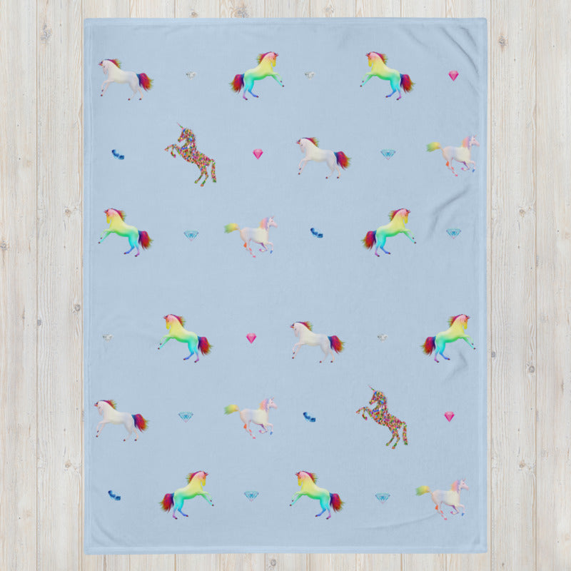 Unicorn Throw Blanket