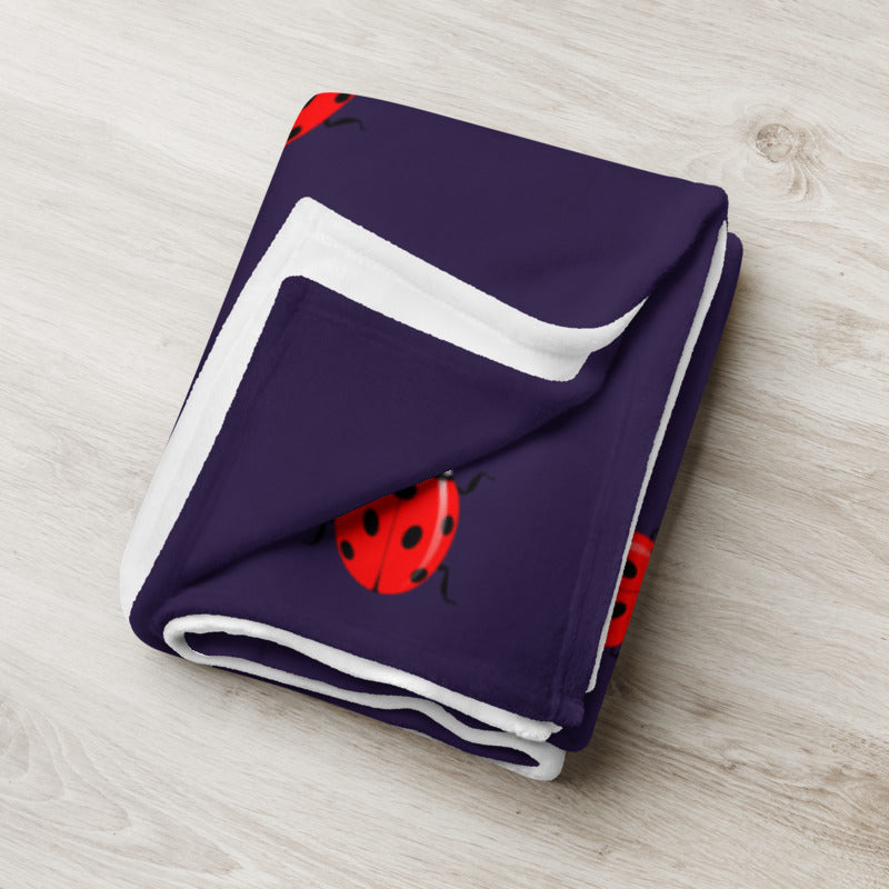 Ladybird Throw Blanket