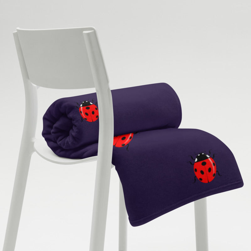 Ladybird Throw Blanket