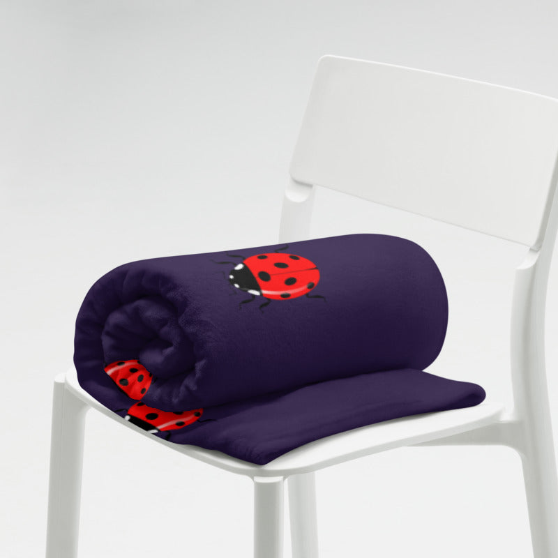 Ladybird Throw Blanket