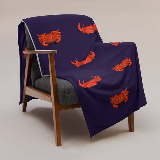 Crab Throw Blanket