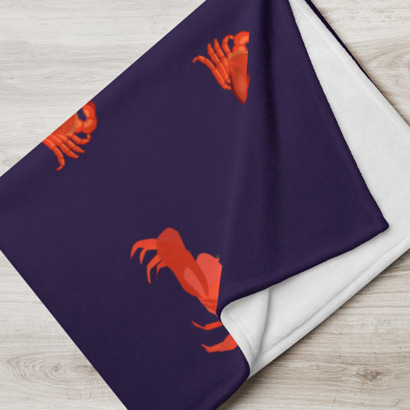 Crab Throw Blanket