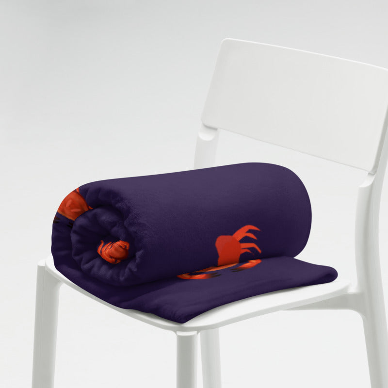 Crab Throw Blanket