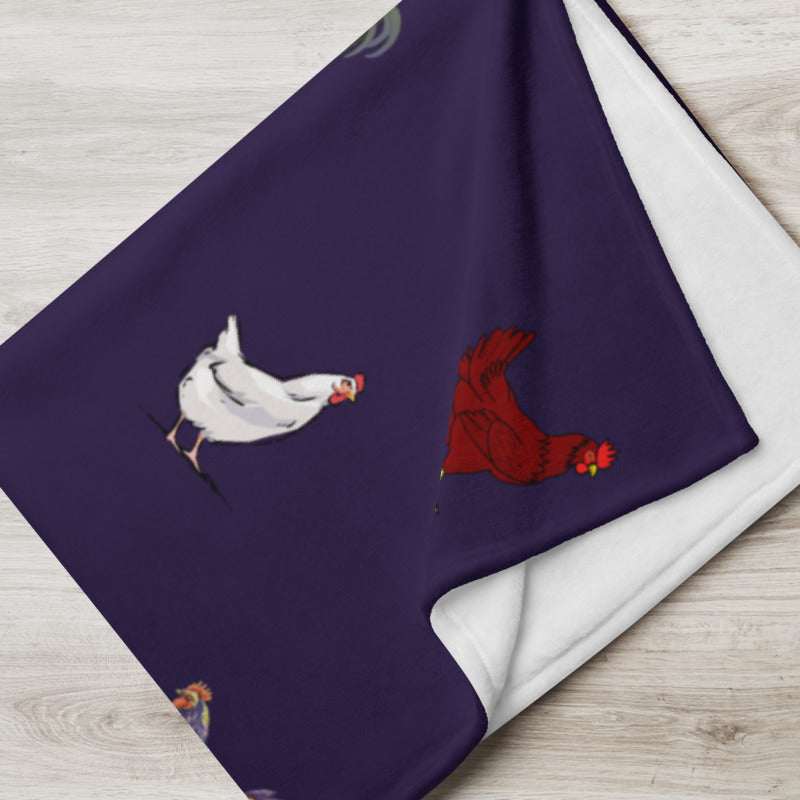 Chicken Throw Blanket