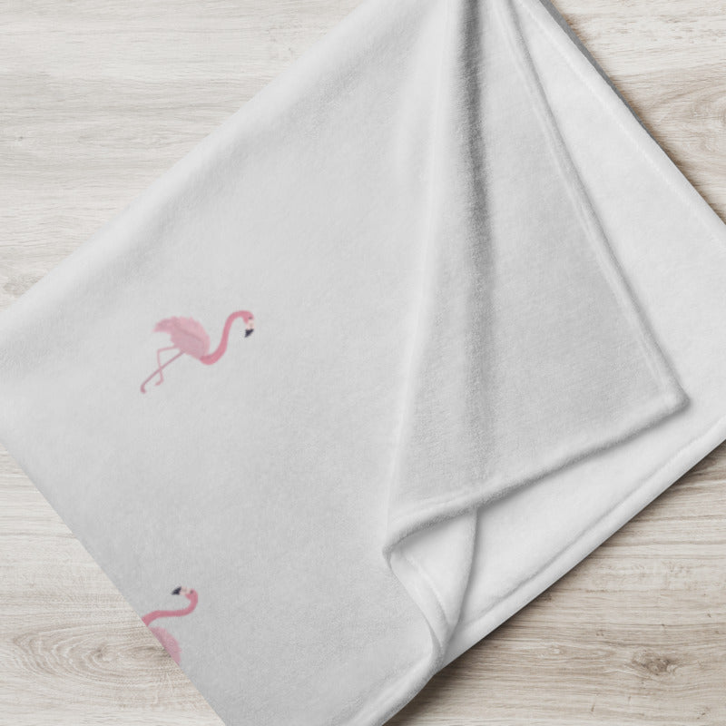 Flamingo Throw Blanket