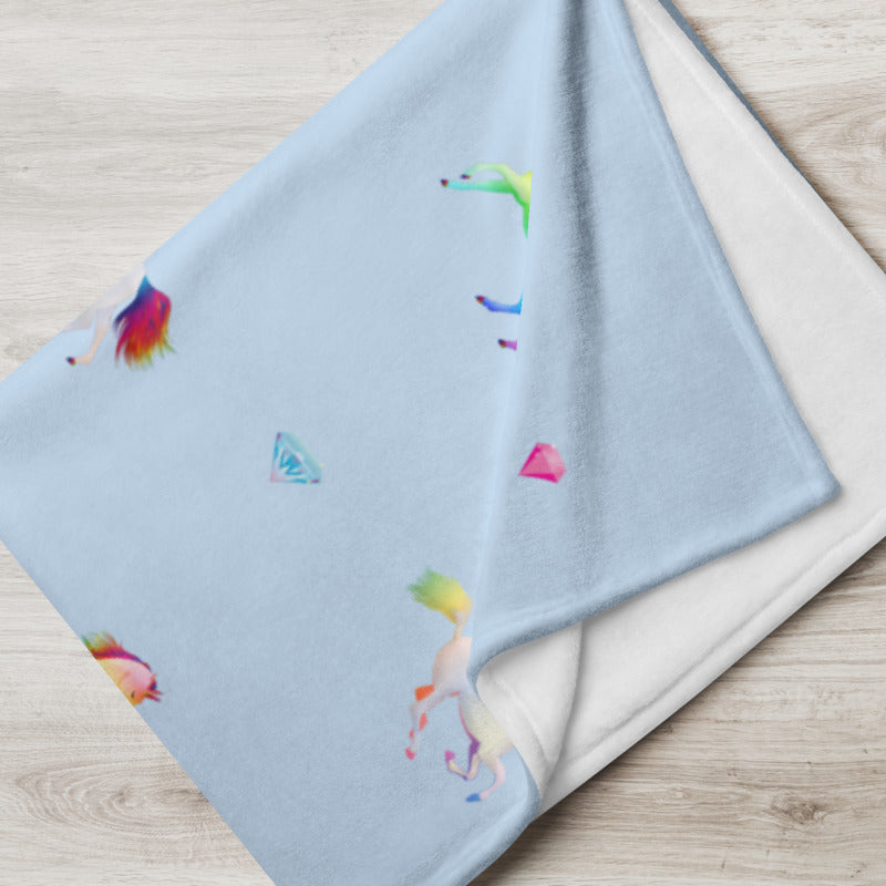 Unicorn Throw Blanket