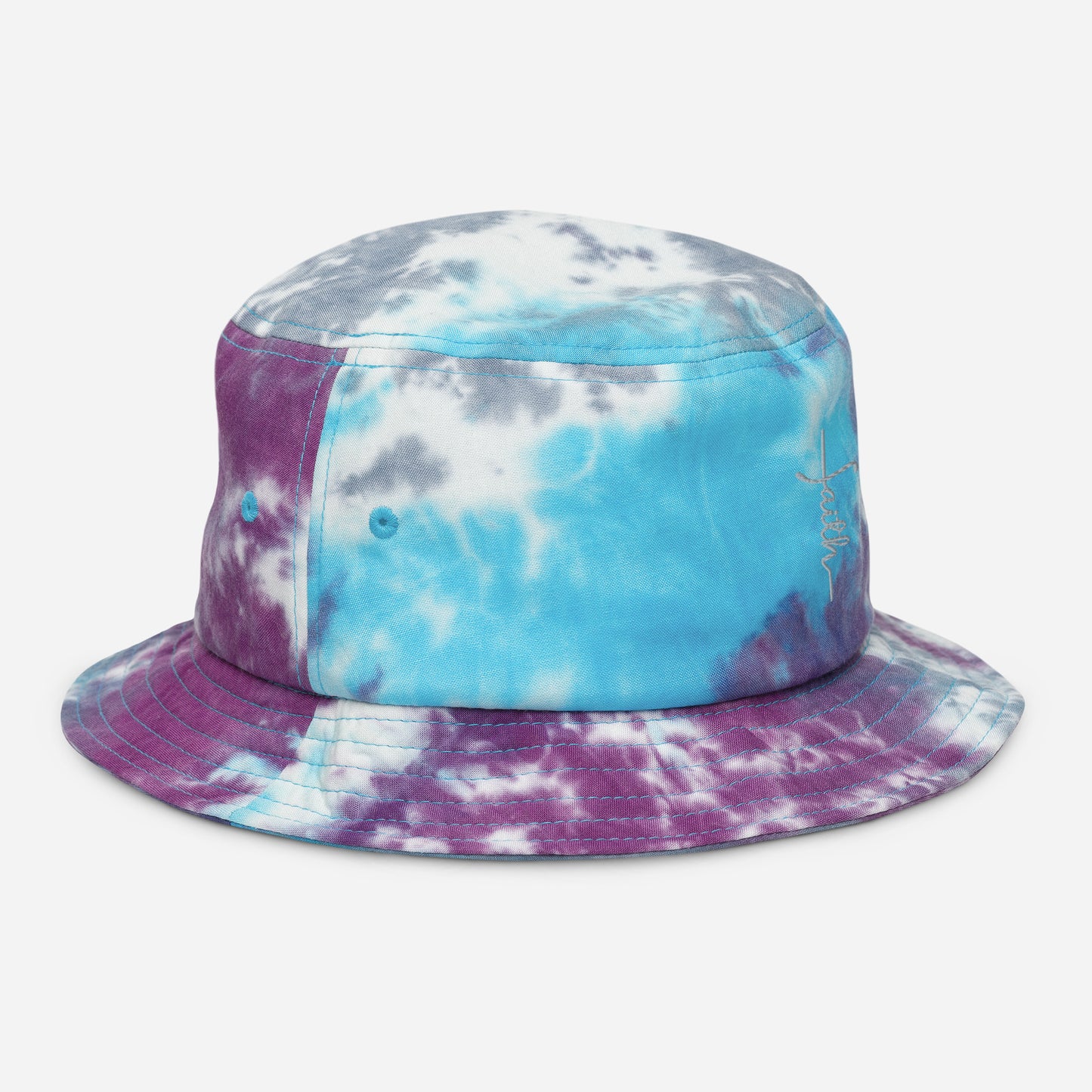 Faith Tie-dye bucket hat