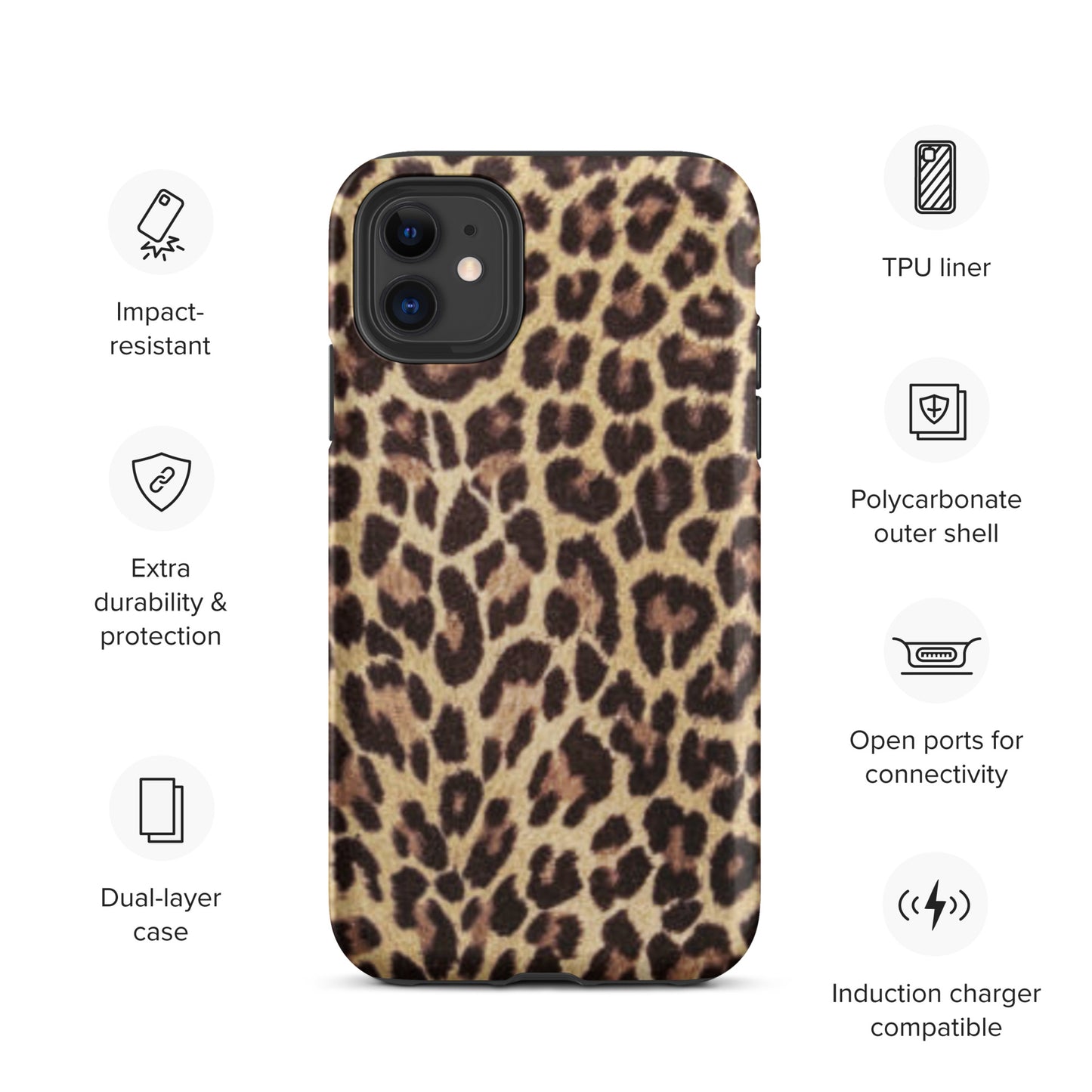 Leopard Tough iPhone Case