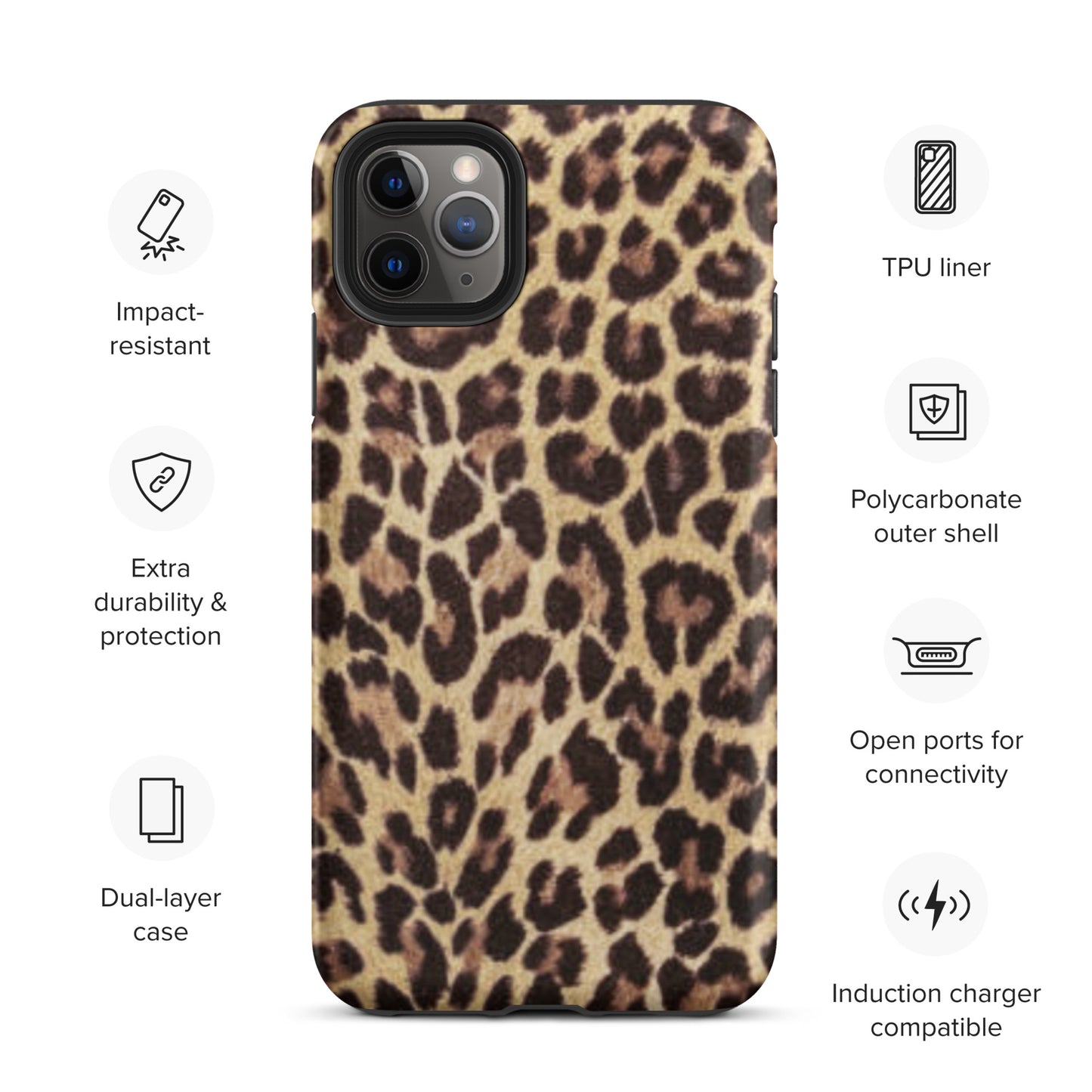 Leopard Tough iPhone Case