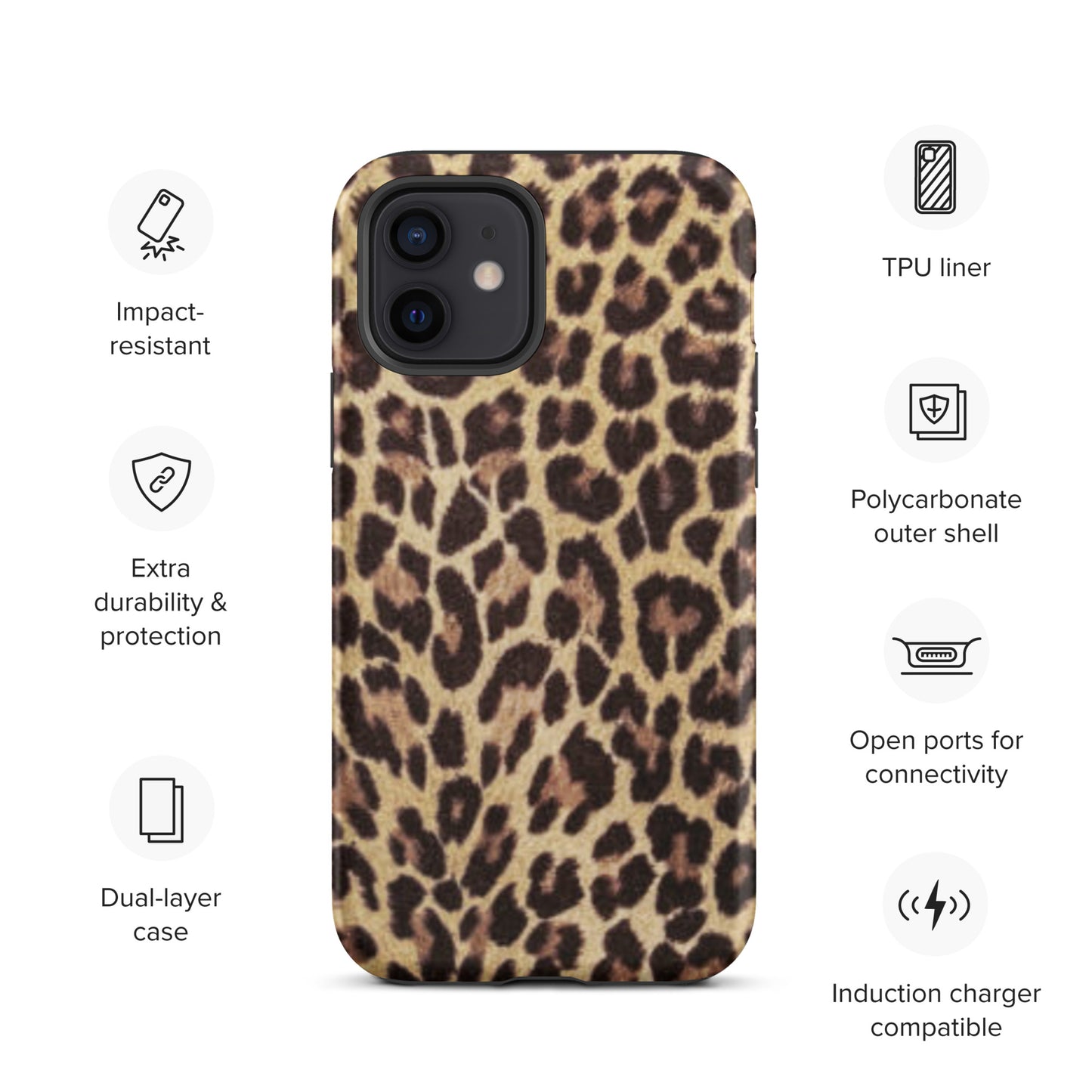 Leopard Tough iPhone Case