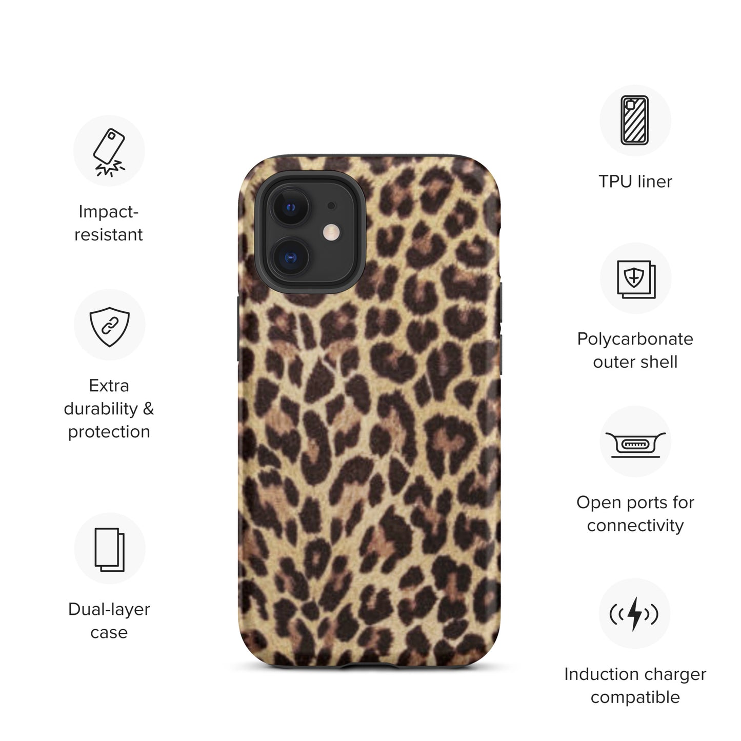 Leopard Tough iPhone Case