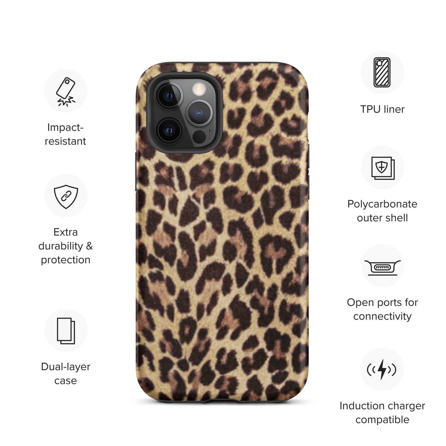 Leopard Tough iPhone Case