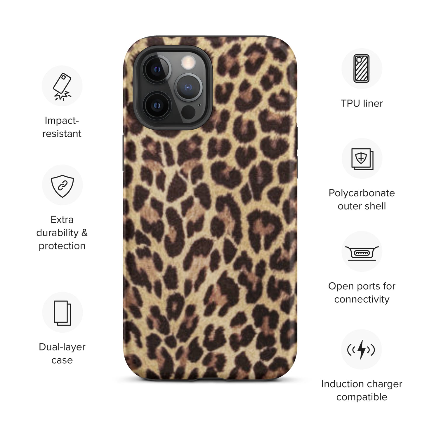 Leopard Tough iPhone Case