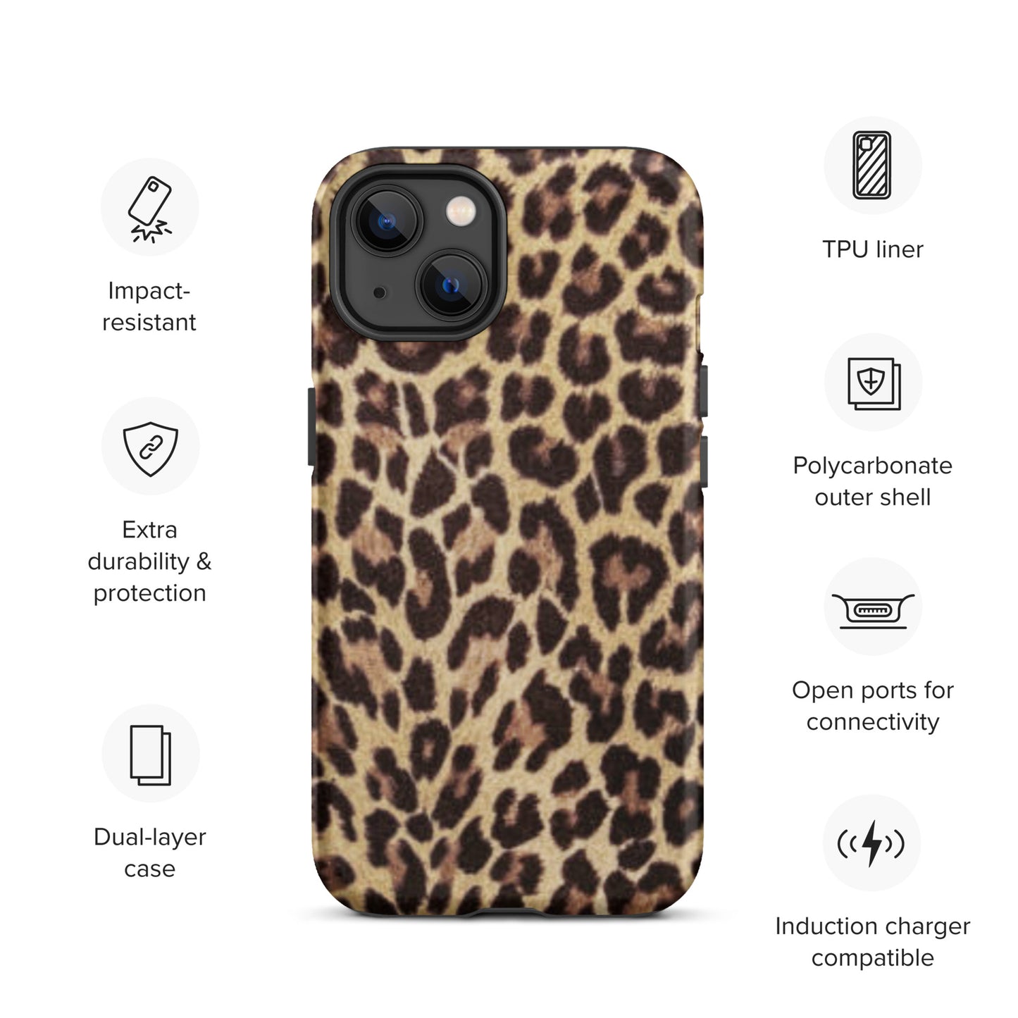 Leopard Tough iPhone Case