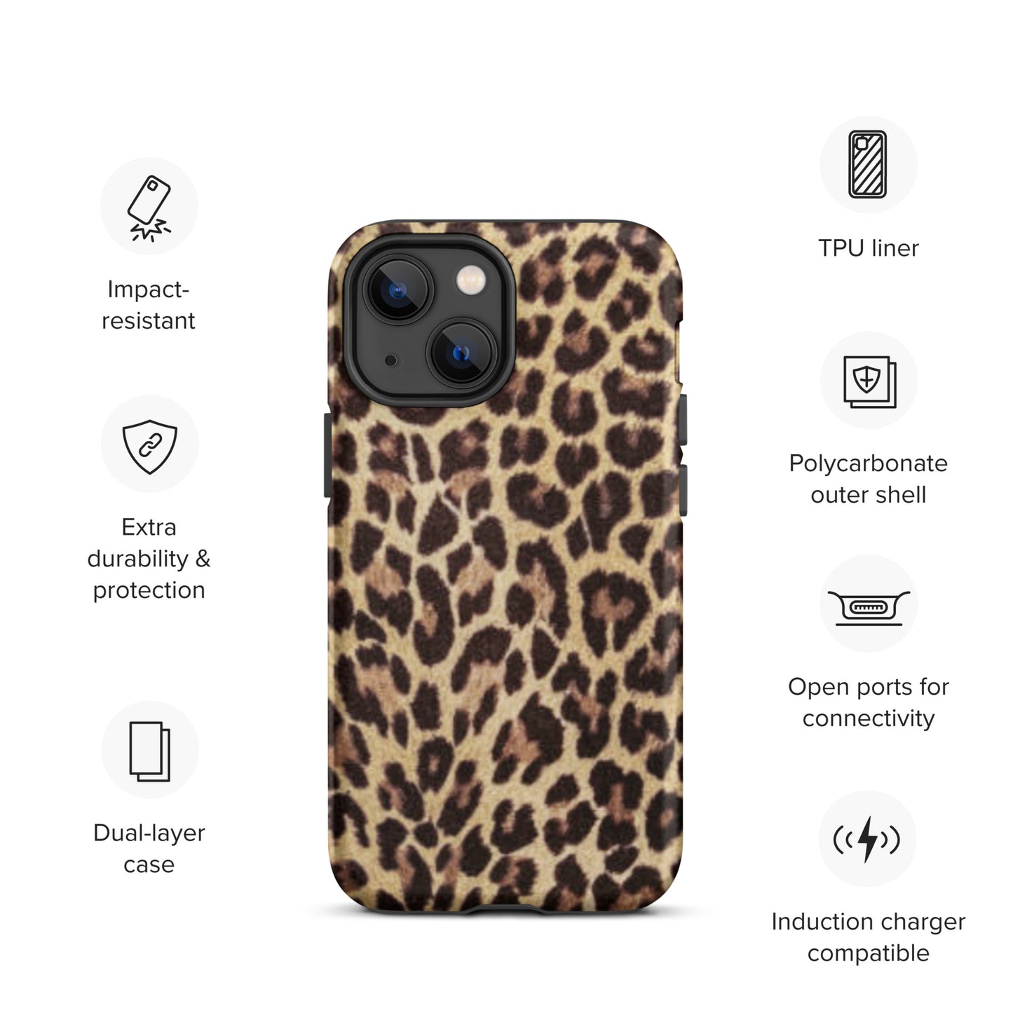 Leopard Tough iPhone Case