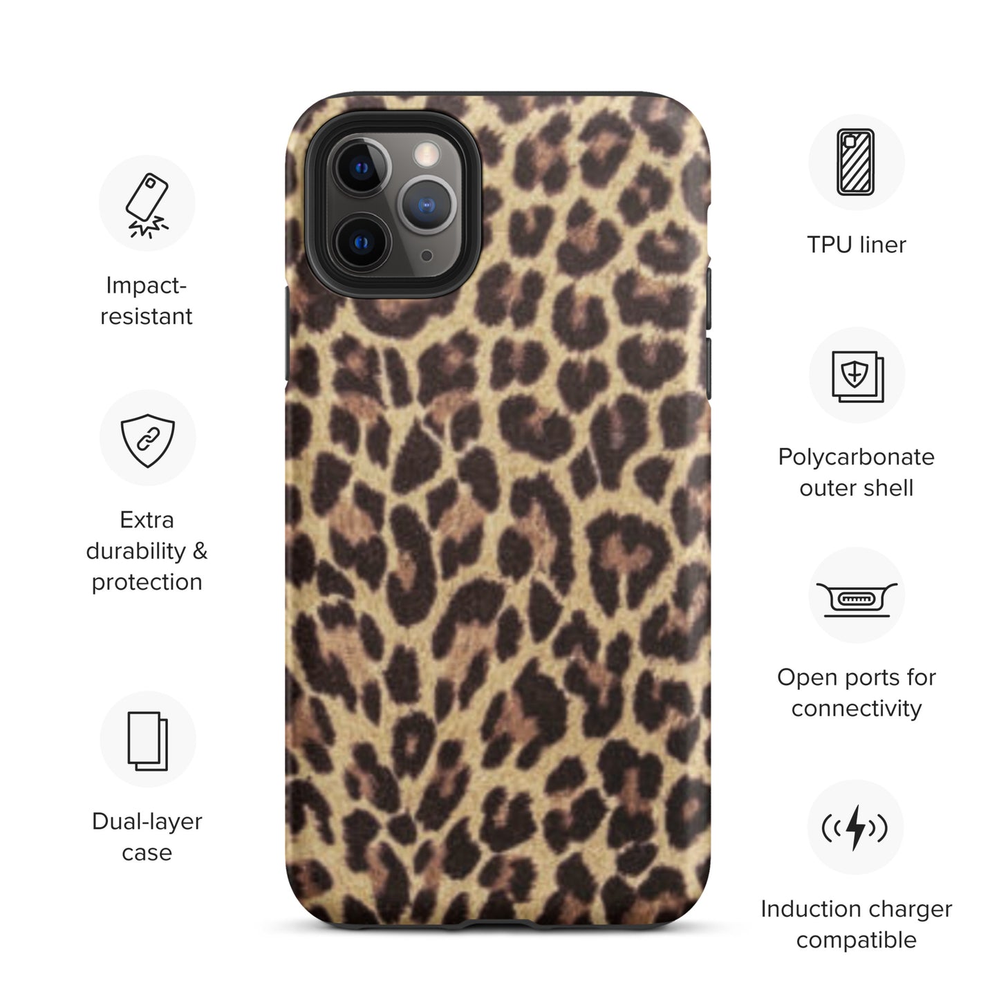 Leopard Tough iPhone Case