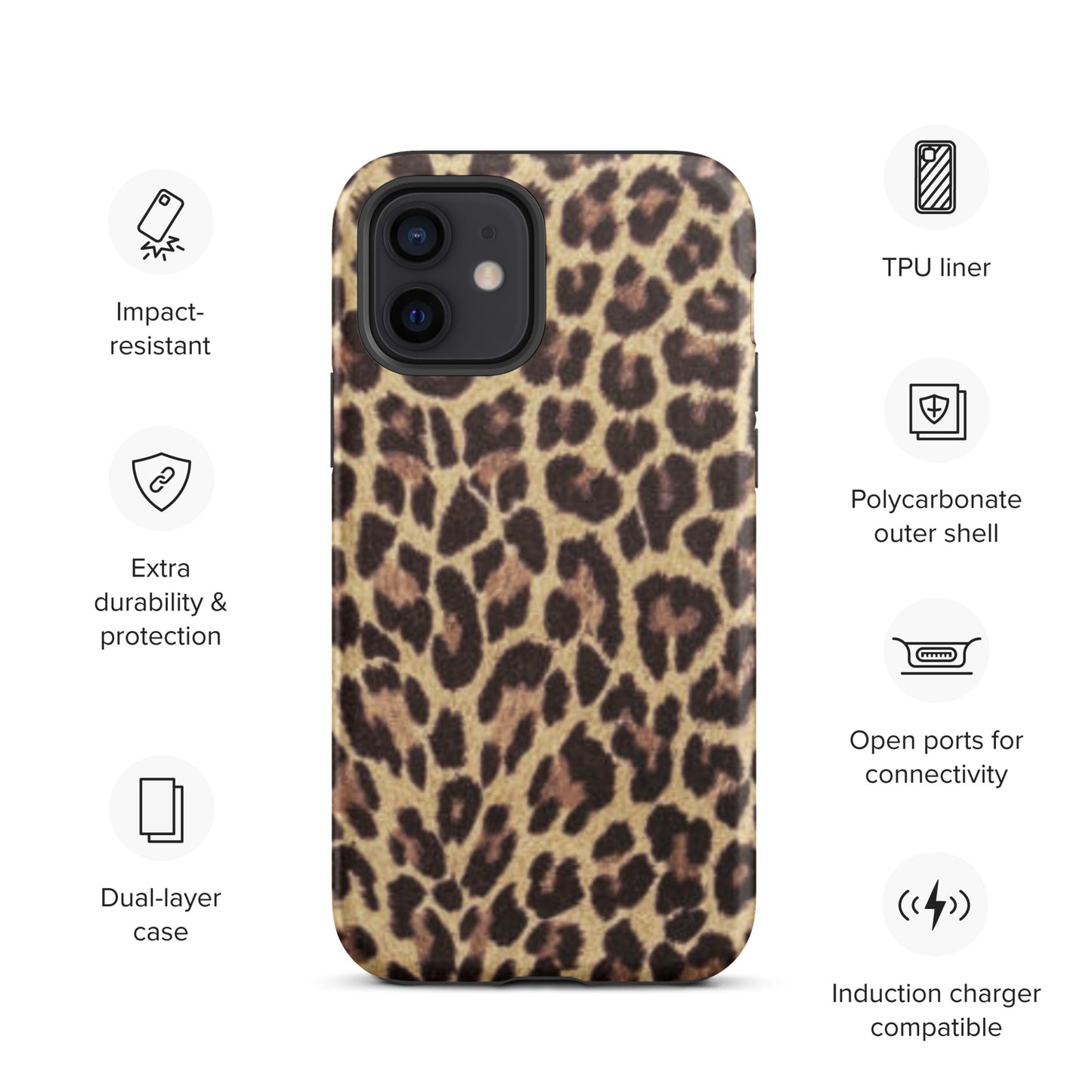 Leopard Tough iPhone Case