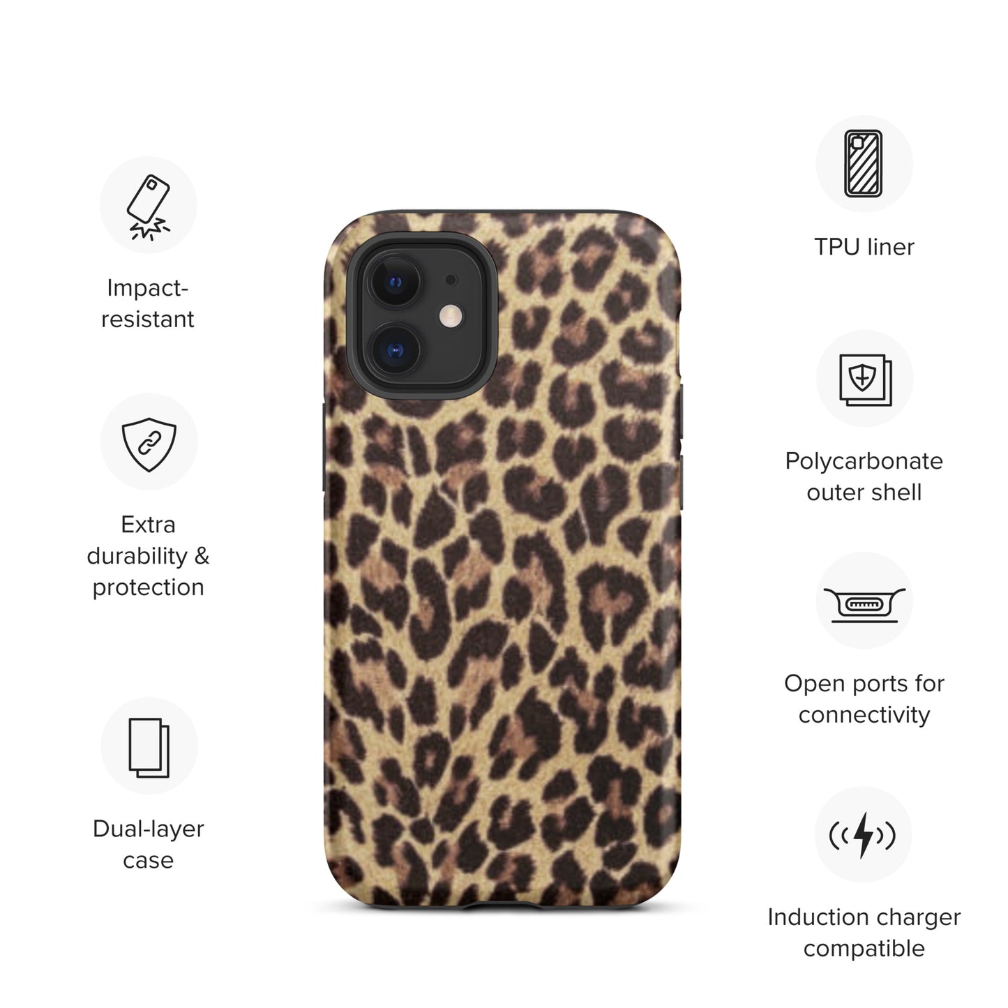 Leopard Tough iPhone Case