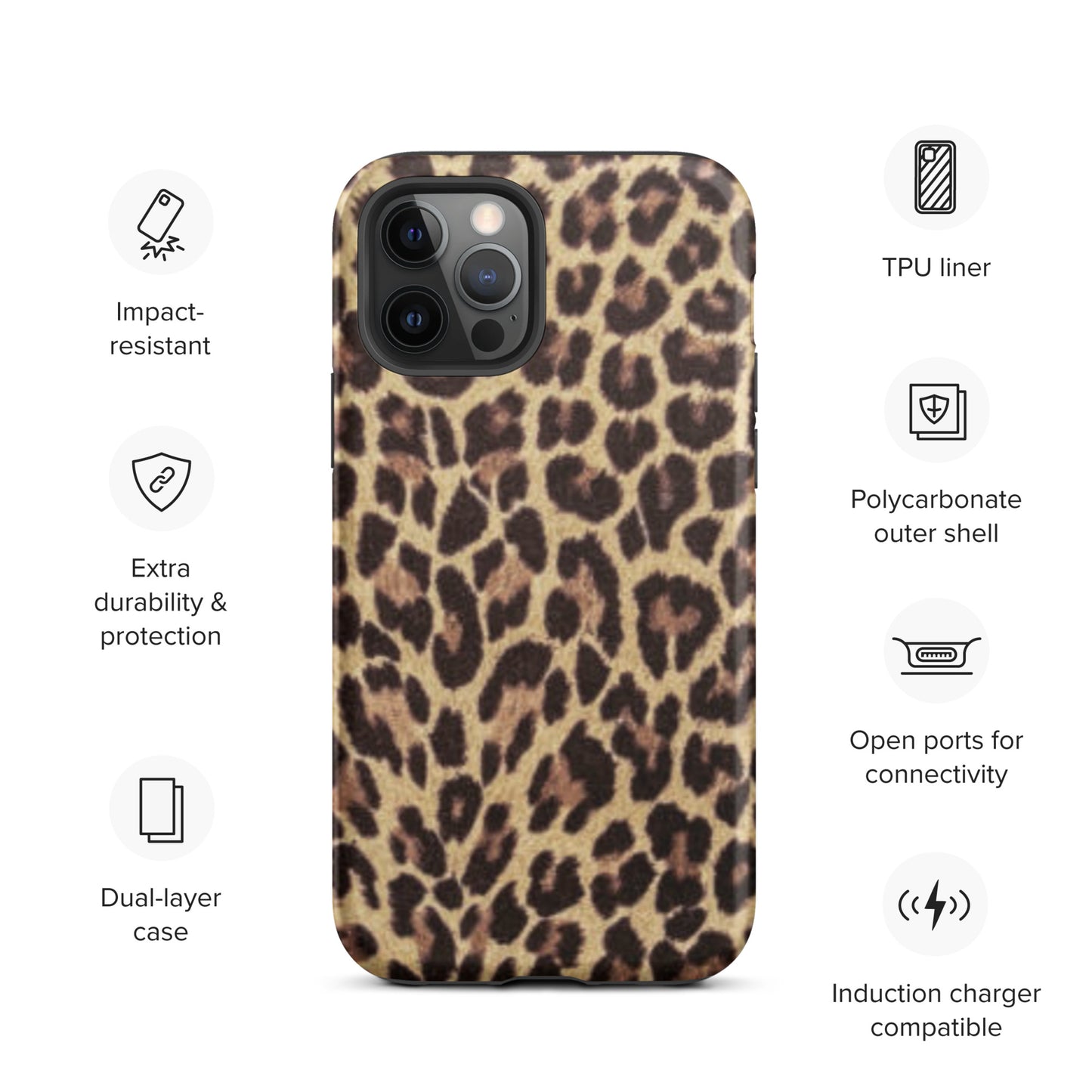 Leopard Tough iPhone Case