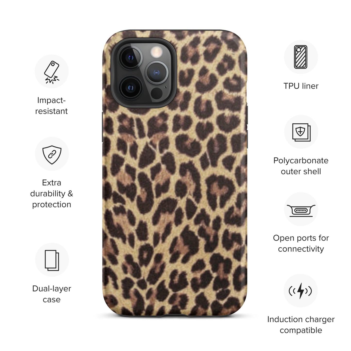 Leopard Tough iPhone Case