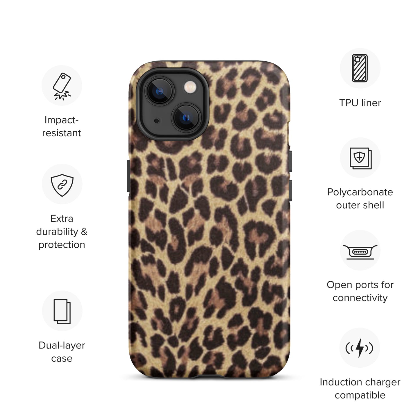 Leopard Tough iPhone Case