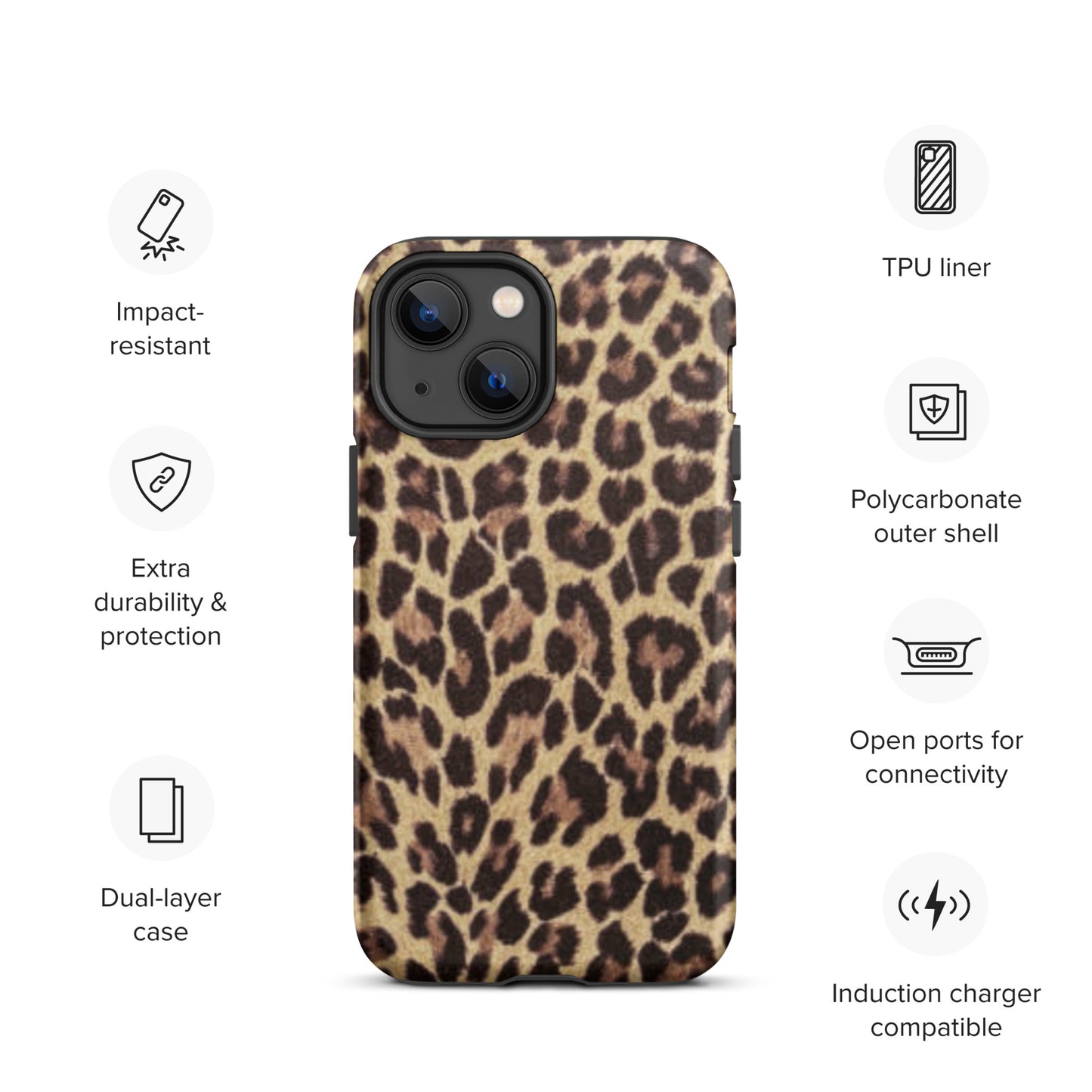 Leopard Tough iPhone Case