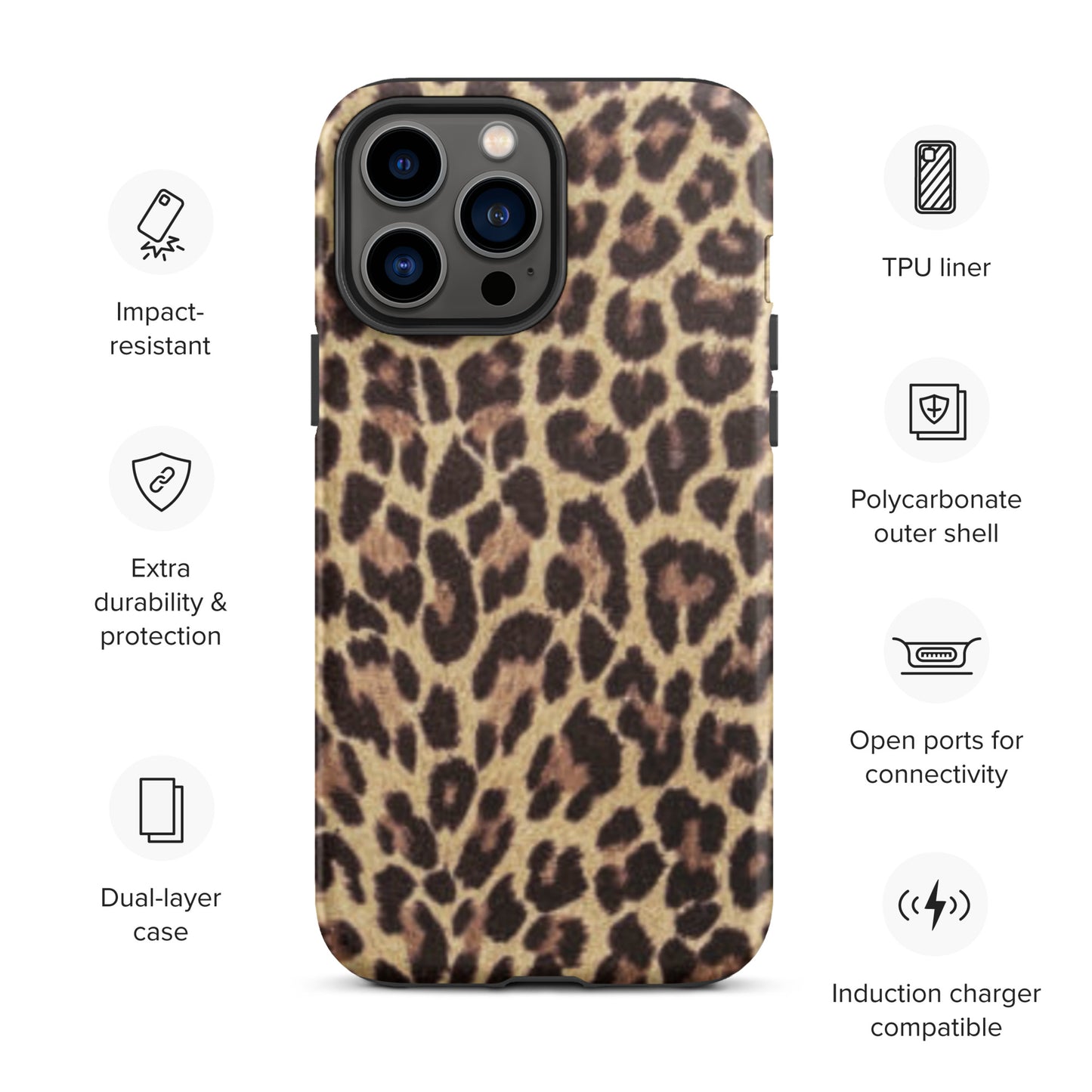 Leopard Tough iPhone Case