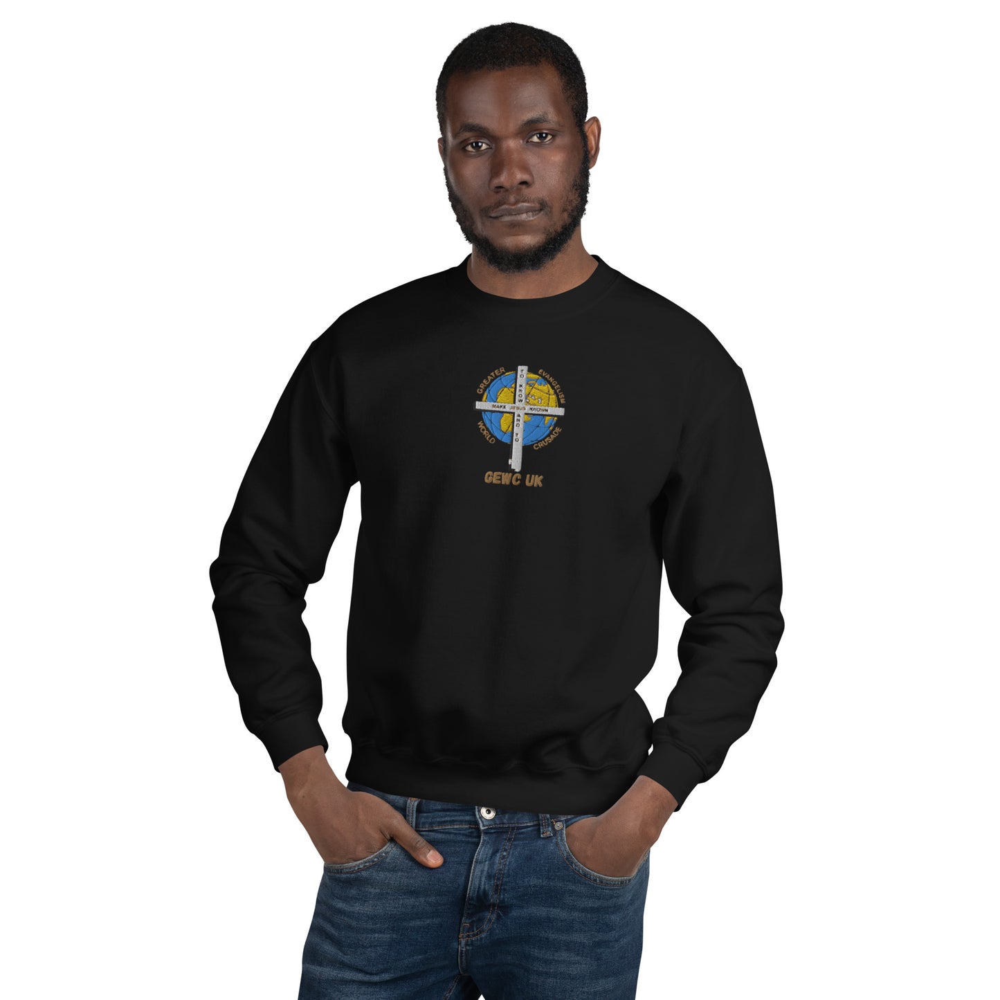 GEWC UK Embroidered Unisex Sweatshirt