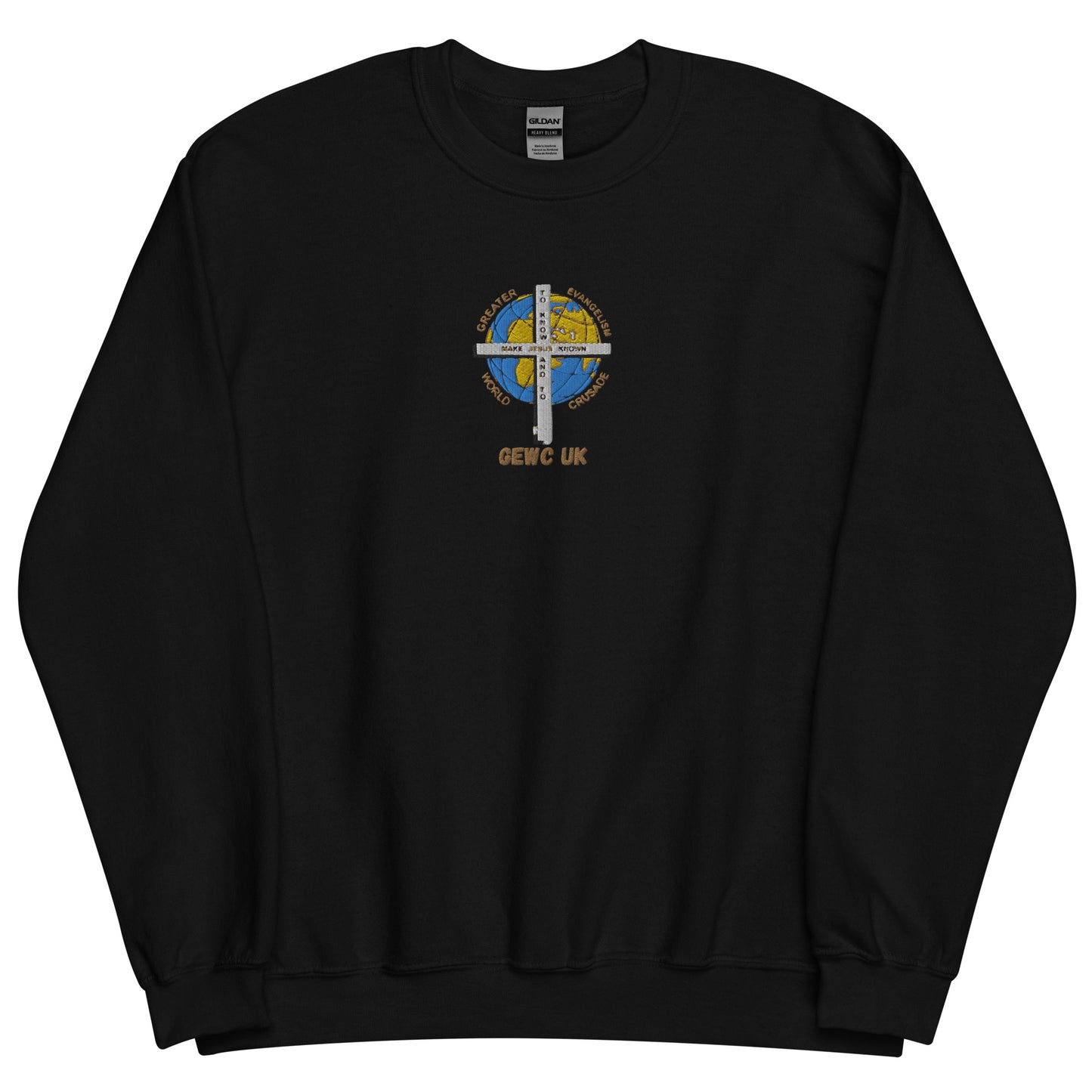 GEWC UK Embroidered Unisex Sweatshirt