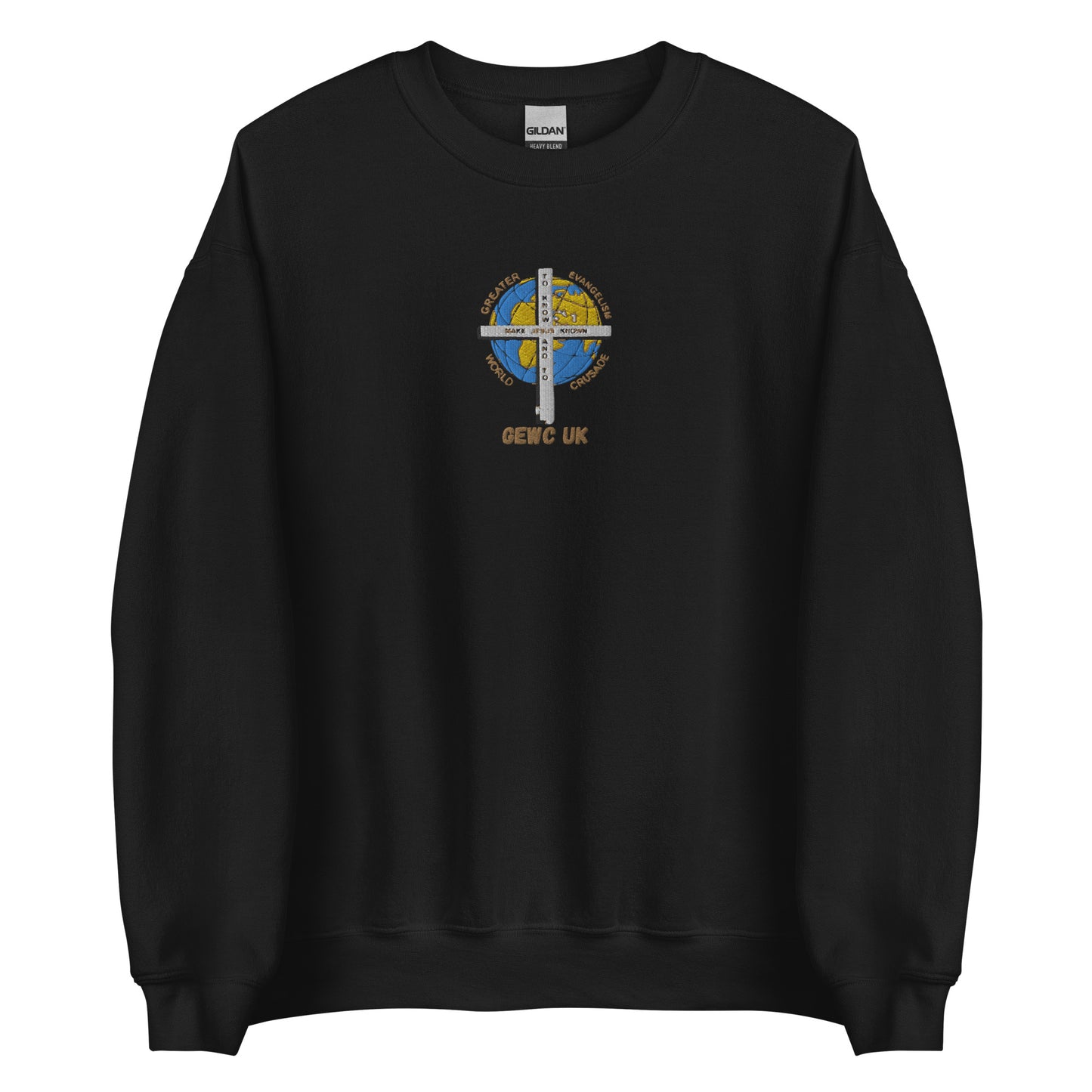 GEWC UK Embroidered Unisex Sweatshirt