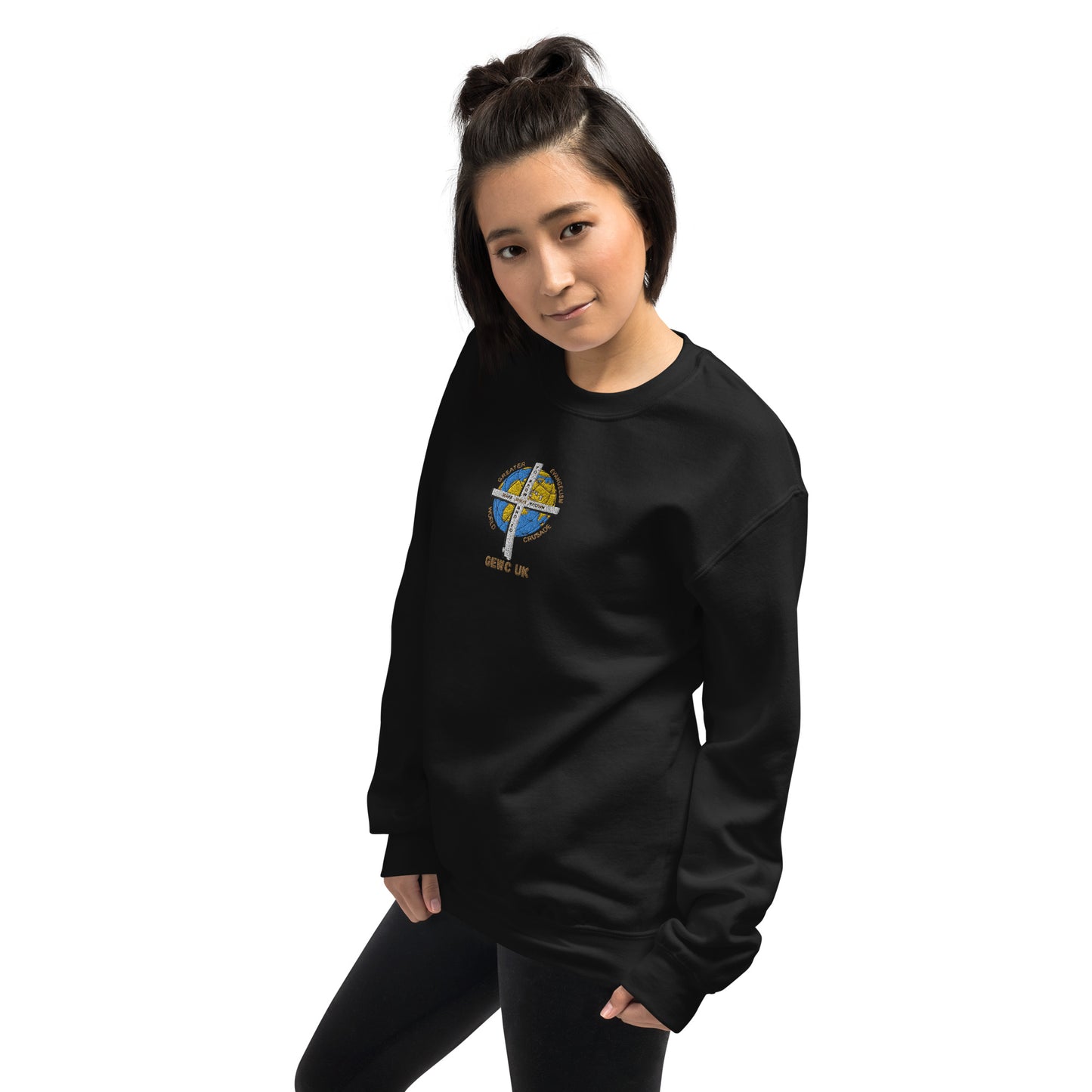 GEWC UK Embroidered Unisex Sweatshirt