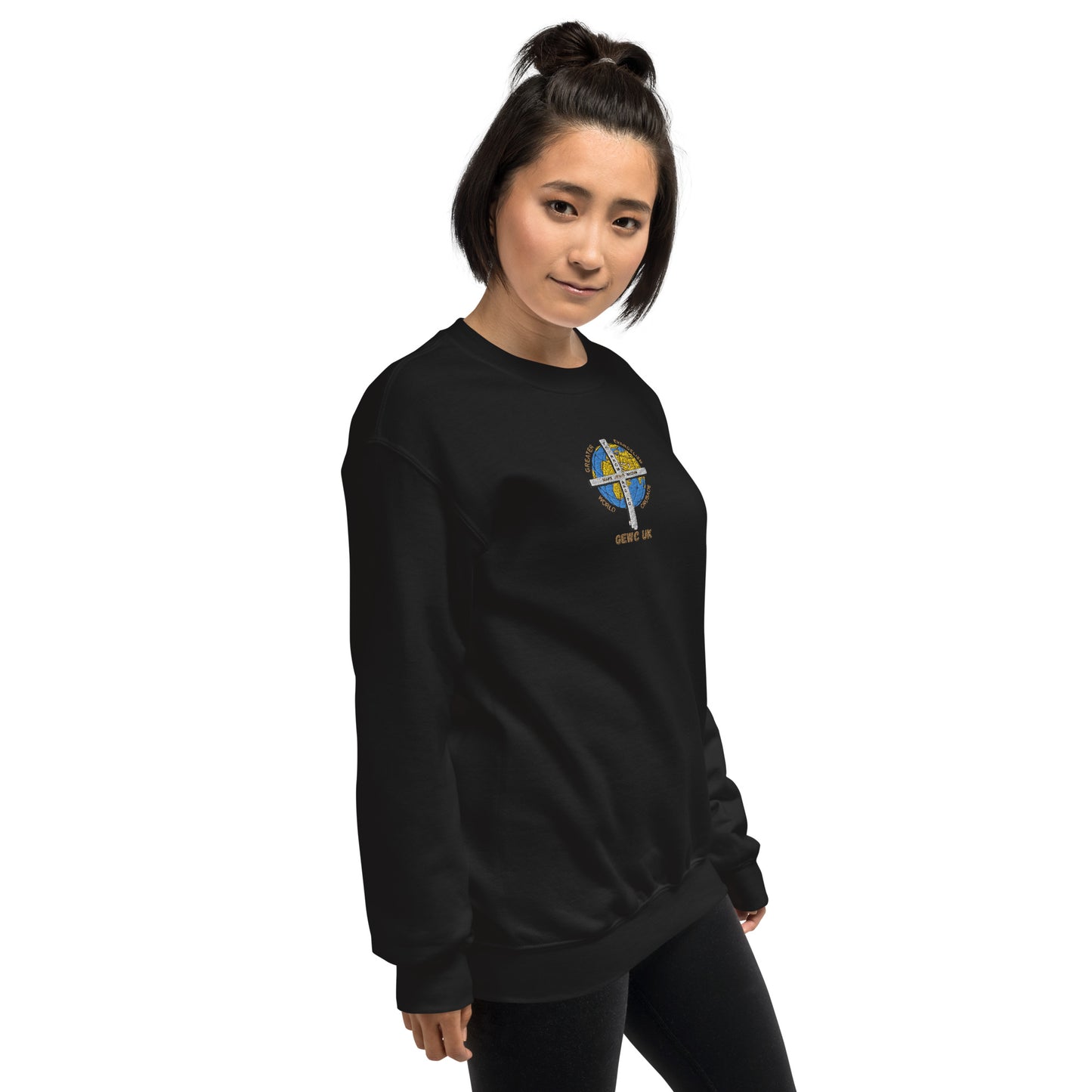 GEWC UK Embroidered Unisex Sweatshirt