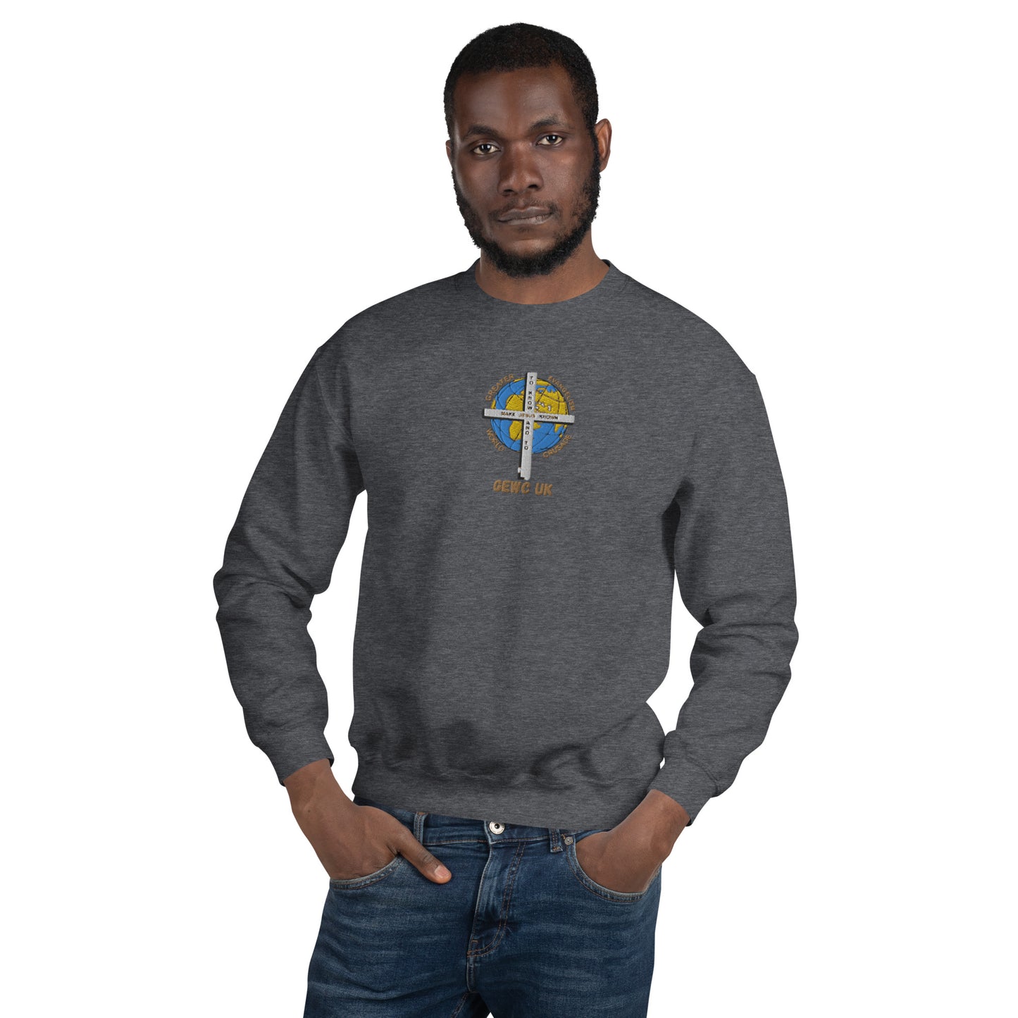 GEWC UK Embroidered Unisex Sweatshirt